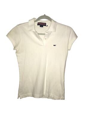 Vineyard Vines white polo size XS